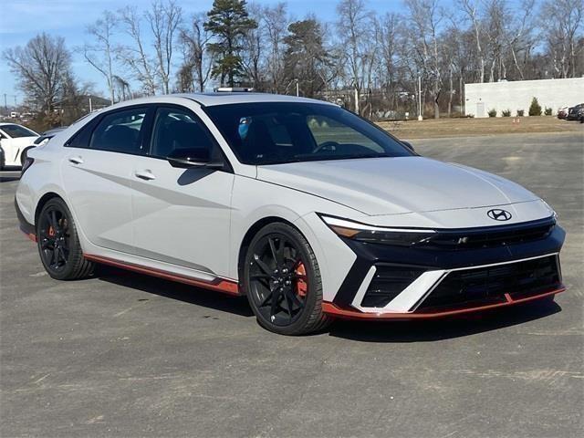 new 2025 Hyundai Elantra N car, priced at $37,100