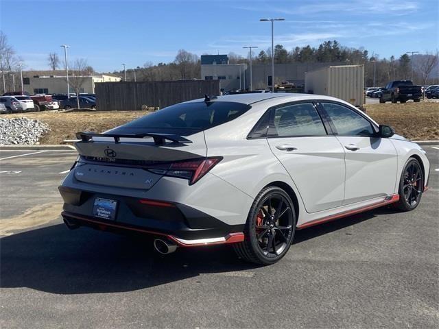 new 2025 Hyundai Elantra N car, priced at $37,100