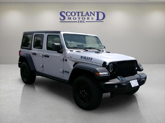 used 2023 Jeep Wrangler 4xe car, priced at $32,995