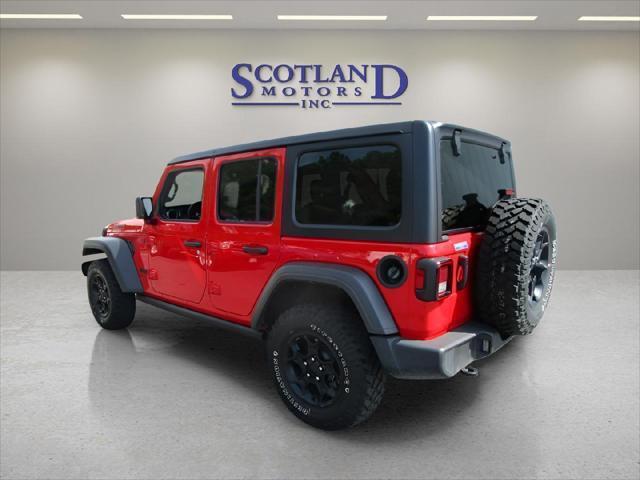 used 2023 Jeep Wrangler car, priced at $39,995