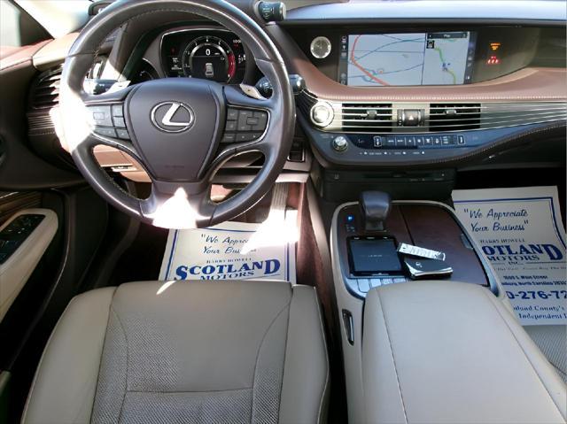 used 2020 Lexus LS 500 car, priced at $49,995