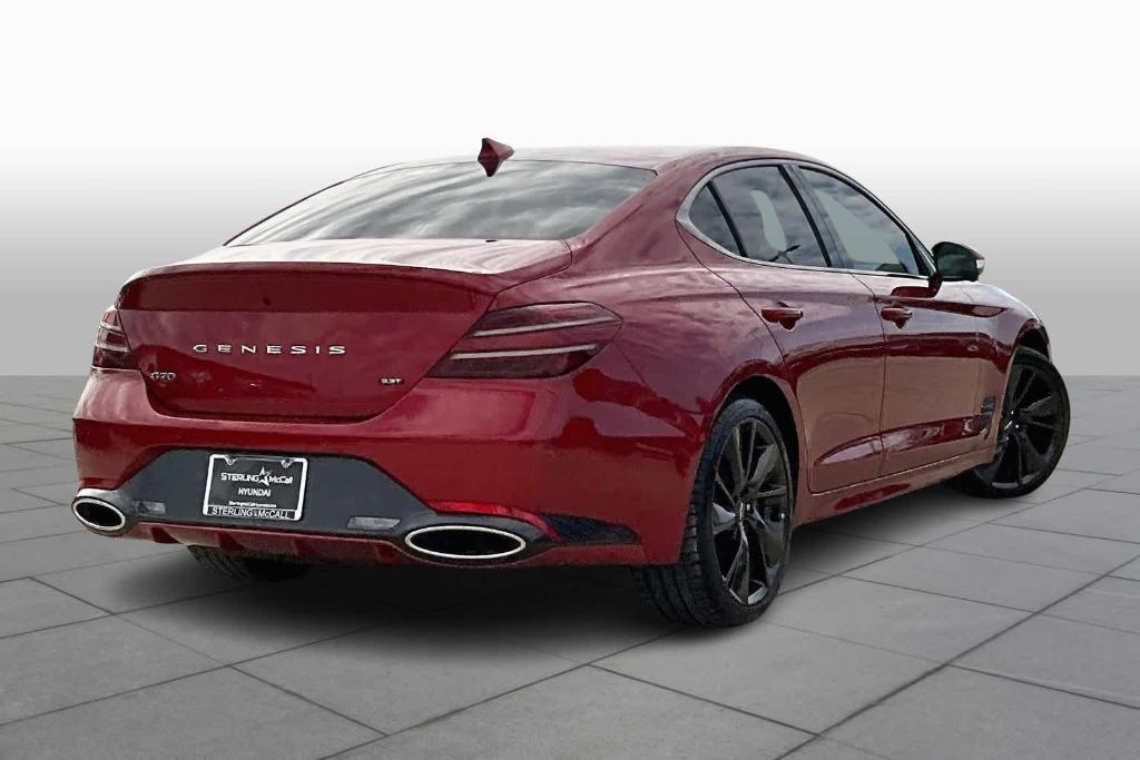 used 2022 Genesis G70 car, priced at $34,539