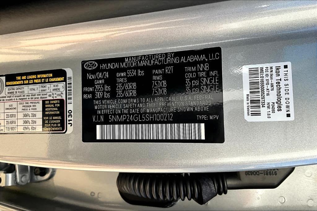 new 2025 Hyundai Santa Fe car, priced at $37,810