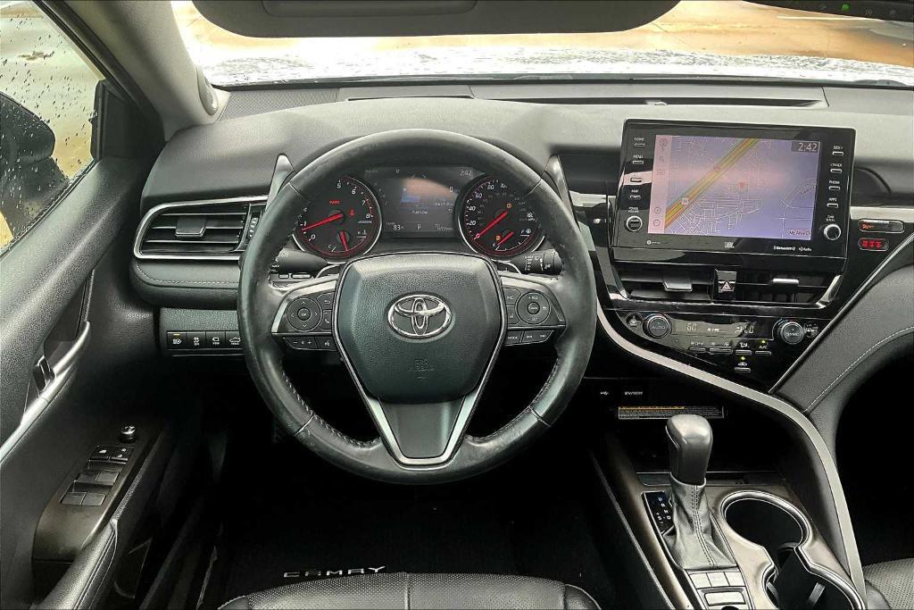 used 2021 Toyota Camry car, priced at $30,217