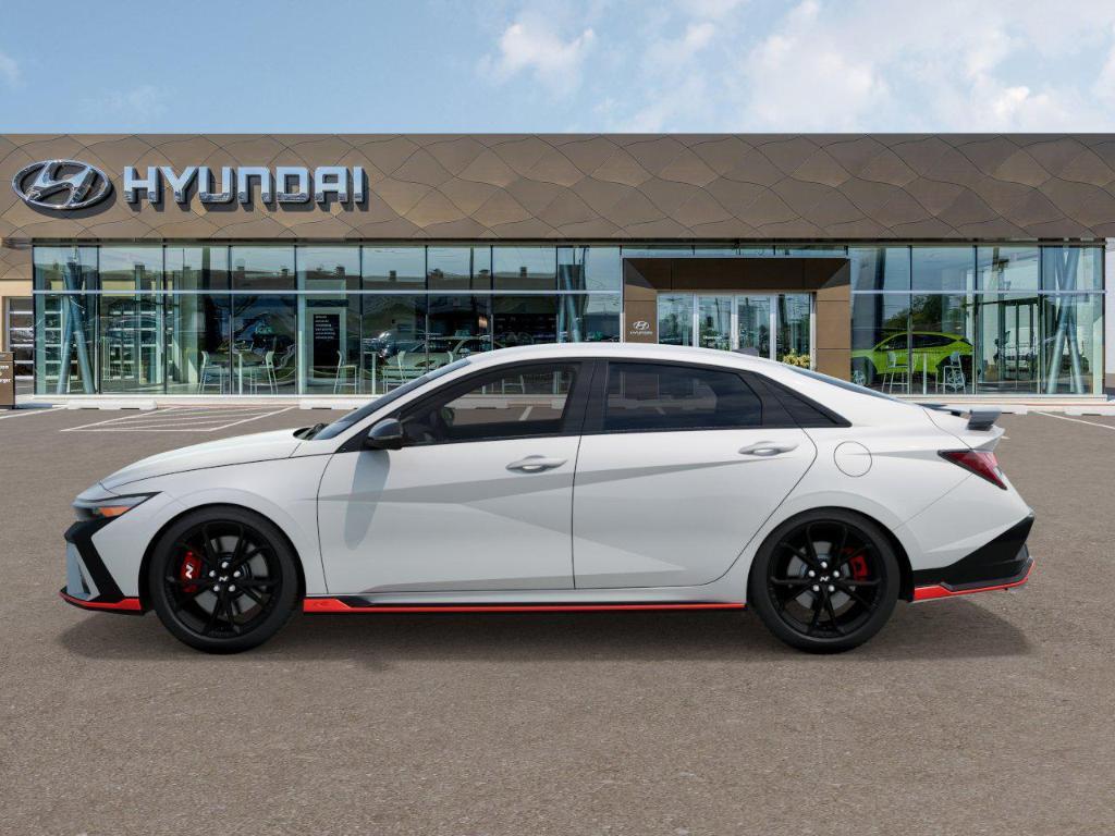 new 2025 Hyundai Elantra N car, priced at $35,650