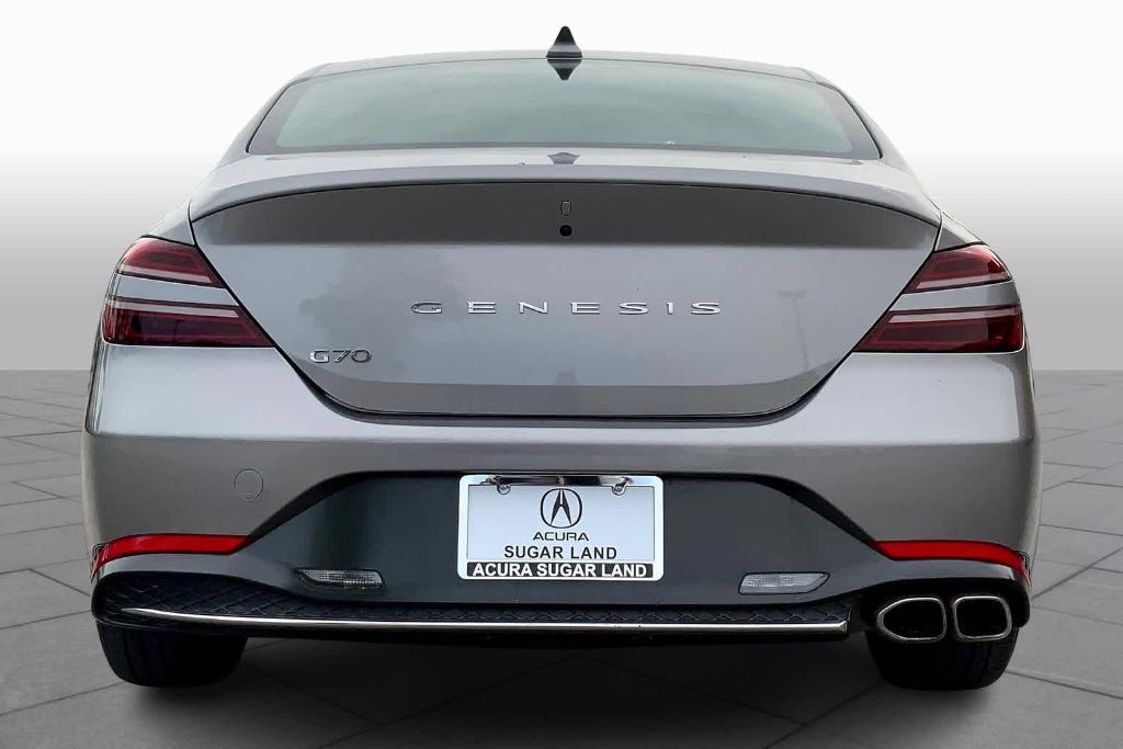 used 2023 Genesis G70 car, priced at $28,991