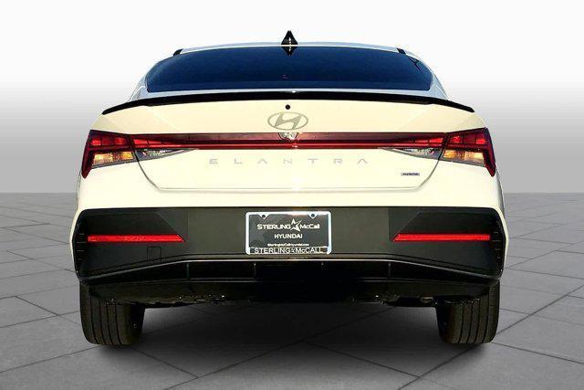 new 2025 Hyundai Elantra HEV car, priced at $29,210