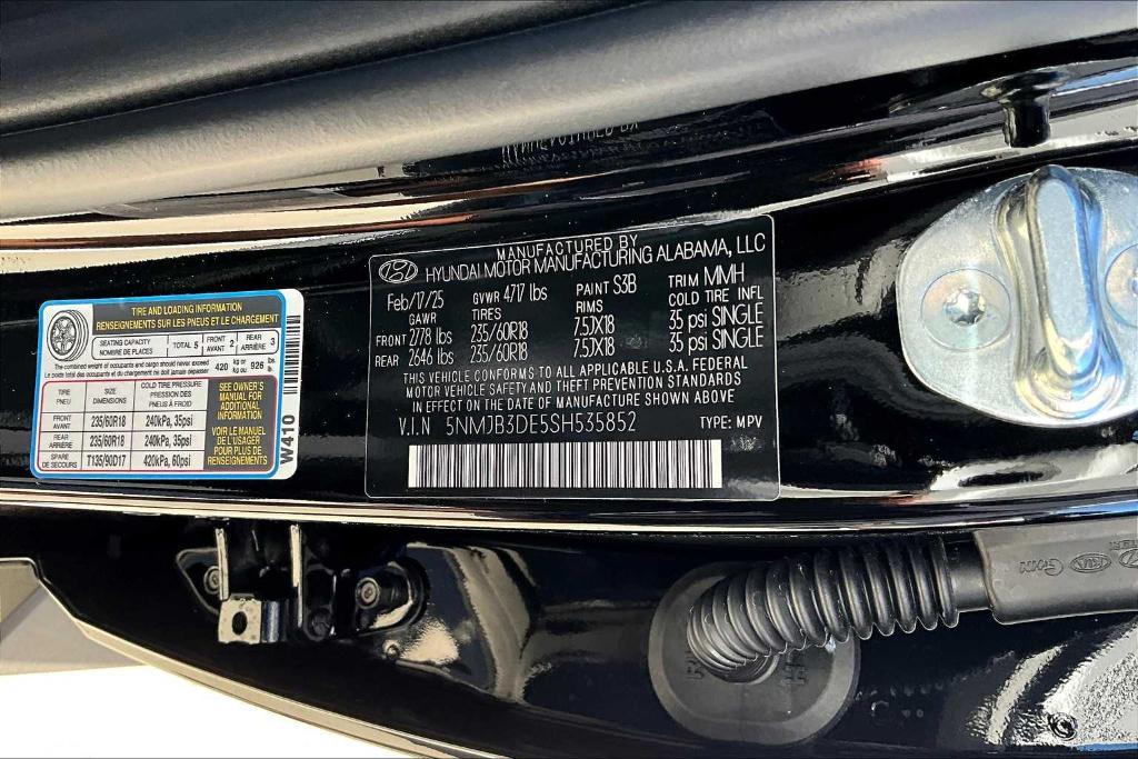 new 2025 Hyundai Tucson car, priced at $31,935