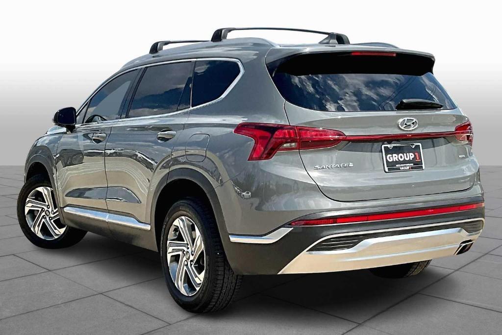 used 2021 Hyundai Santa Fe car, priced at $19,750
