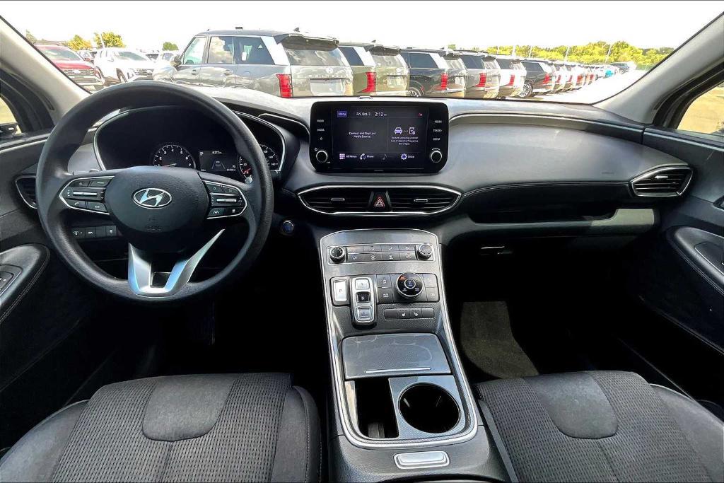 used 2021 Hyundai Santa Fe car, priced at $19,750