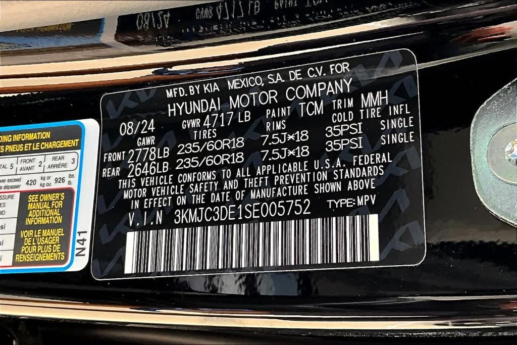 new 2025 Hyundai Tucson car, priced at $33,820