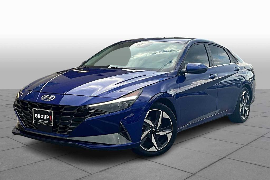used 2022 Hyundai ELANTRA HEV car, priced at $19,628