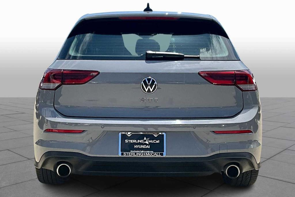 used 2024 Volkswagen Golf GTI car, priced at $29,614