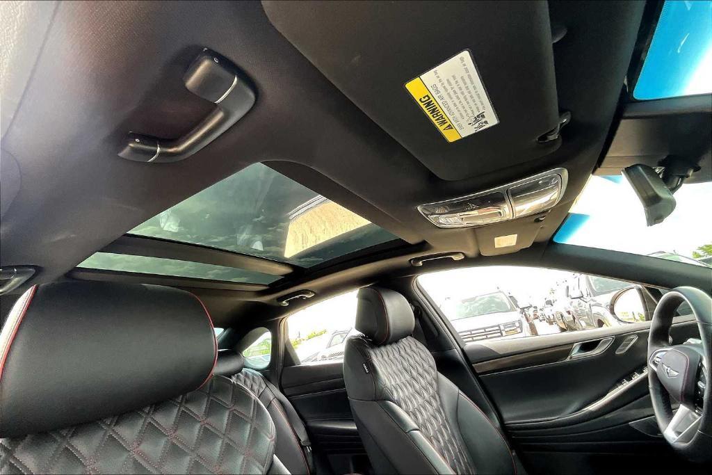 used 2023 Genesis G80 car, priced at $36,554
