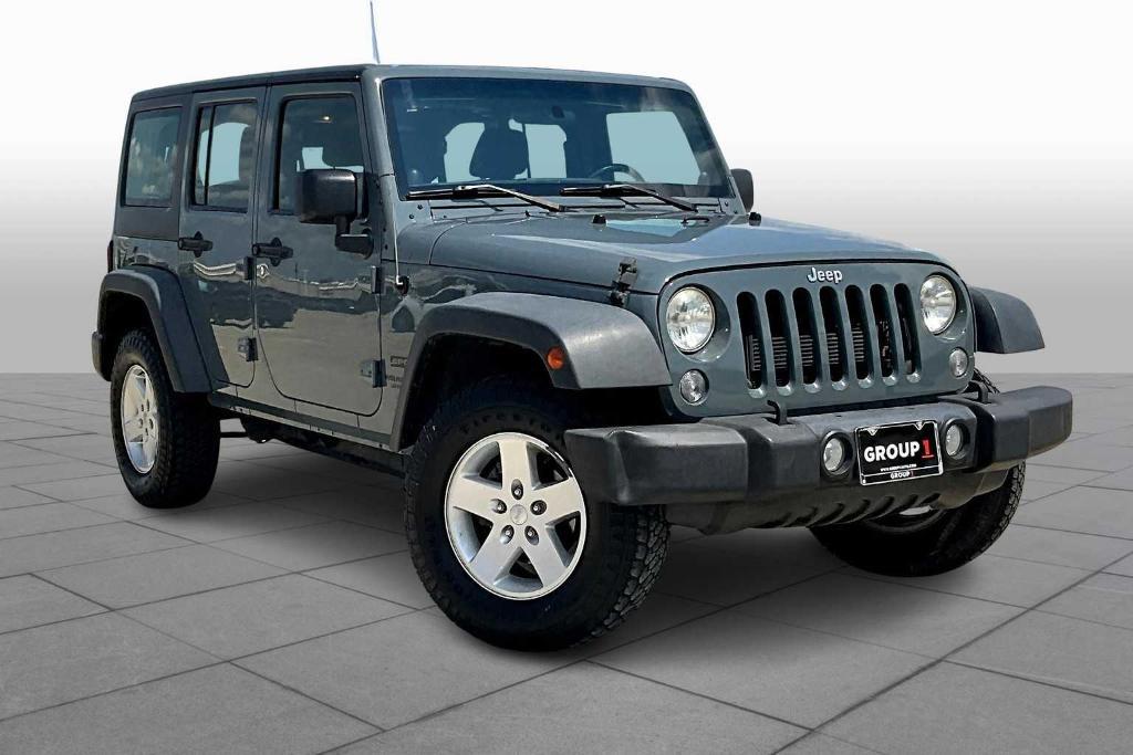 used 2014 Jeep Wrangler Unlimited car, priced at $15,806