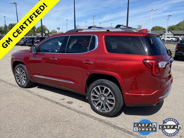 used 2021 GMC Acadia car, priced at $28,499