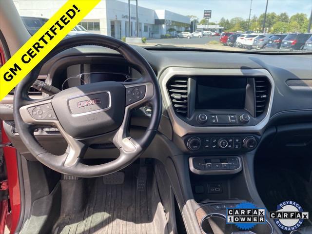 used 2021 GMC Acadia car, priced at $28,499