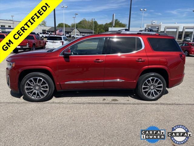 used 2021 GMC Acadia car, priced at $28,499