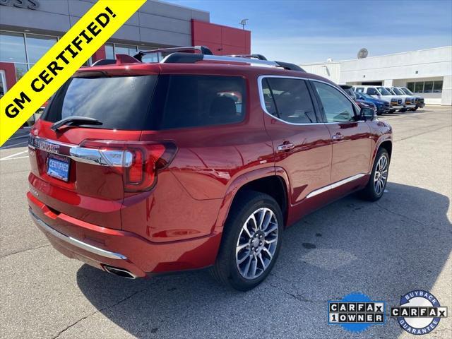 used 2021 GMC Acadia car, priced at $28,499