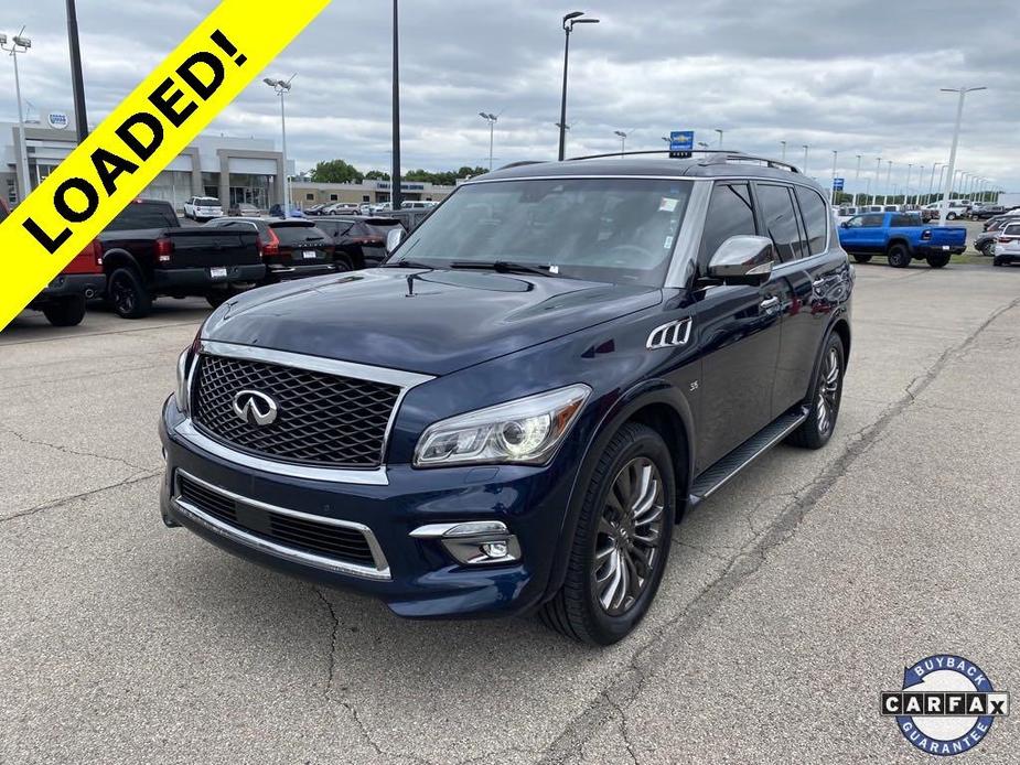 used 2017 INFINITI QX80 car, priced at $27,635