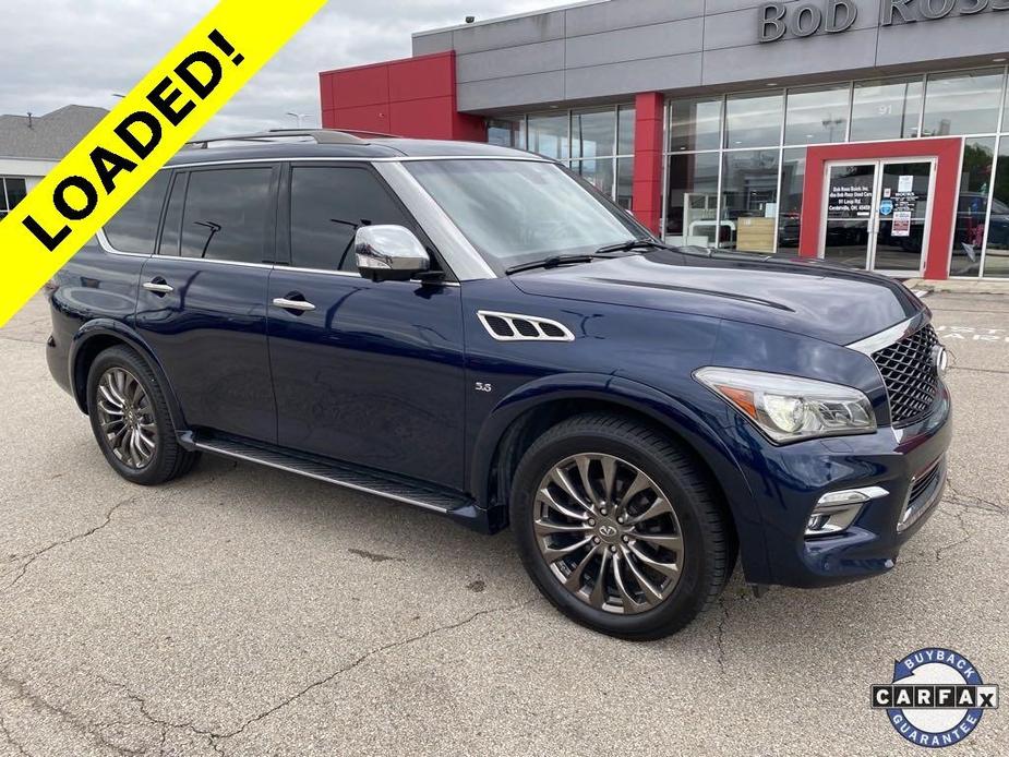 used 2017 INFINITI QX80 car, priced at $27,635