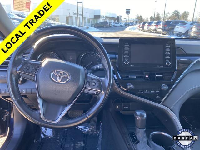 used 2021 Toyota Camry car, priced at $19,348