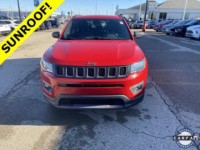 used 2021 Jeep Compass car, priced at $20,762