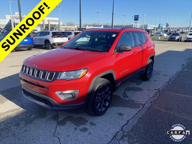 used 2021 Jeep Compass car, priced at $20,762