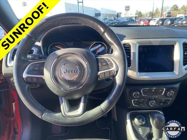 used 2021 Jeep Compass car, priced at $20,762