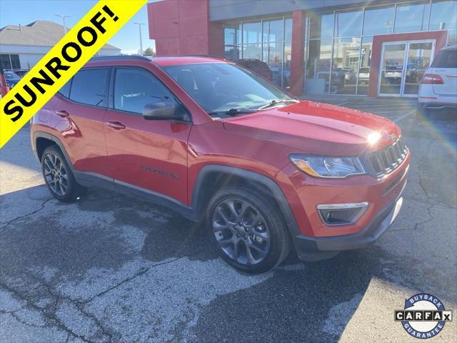 used 2021 Jeep Compass car, priced at $20,762