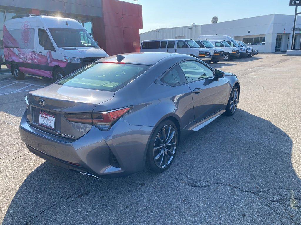 used 2019 Lexus RC 350 car, priced at $31,955