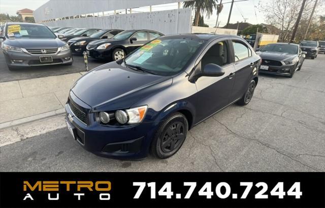 used 2015 Chevrolet Sonic car, priced at $8,495