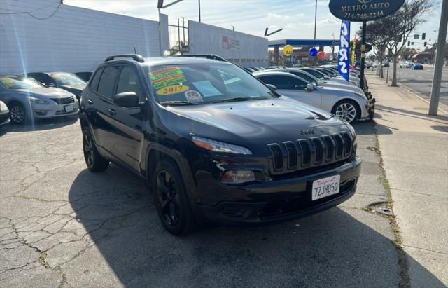 used 2017 Jeep Cherokee car, priced at $12,995