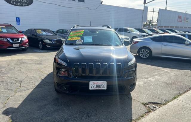 used 2017 Jeep Cherokee car, priced at $12,995