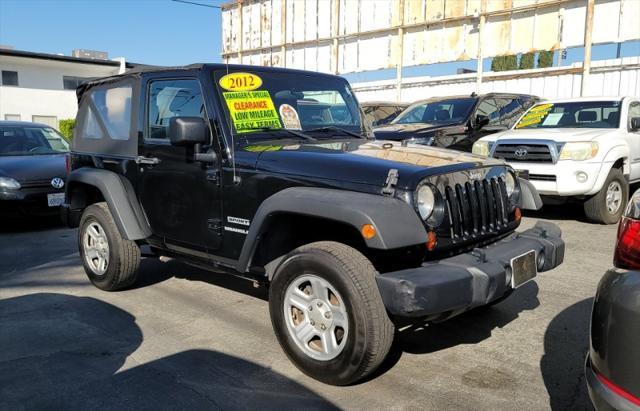 used 2012 Jeep Wrangler car, priced at $18,745