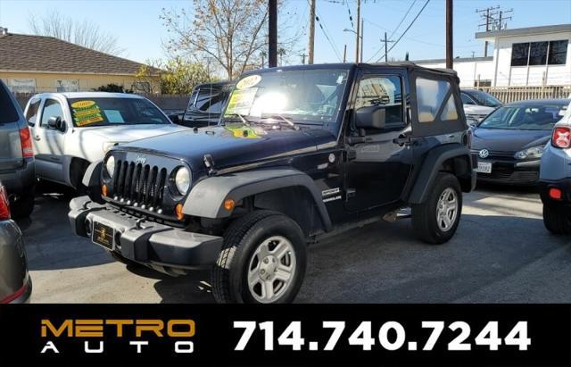 used 2012 Jeep Wrangler car, priced at $18,995