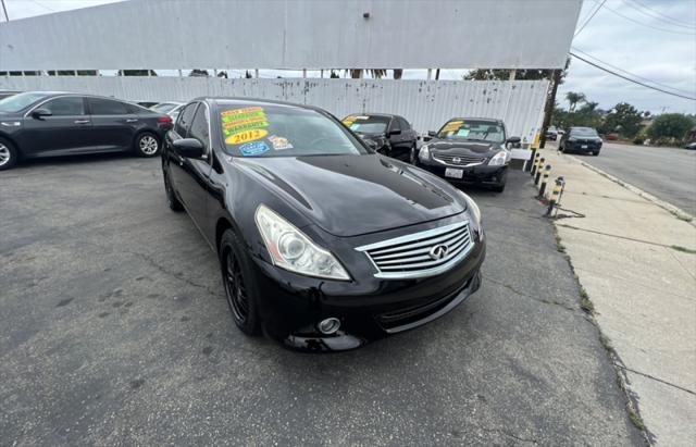 used 2012 INFINITI G25 car, priced at $10,995