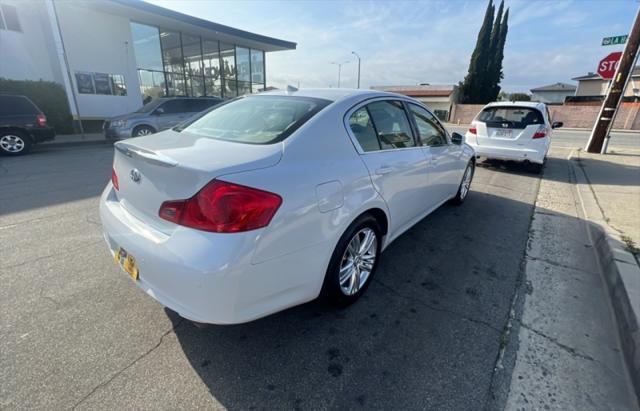 used 2012 INFINITI G37 car, priced at $8,495