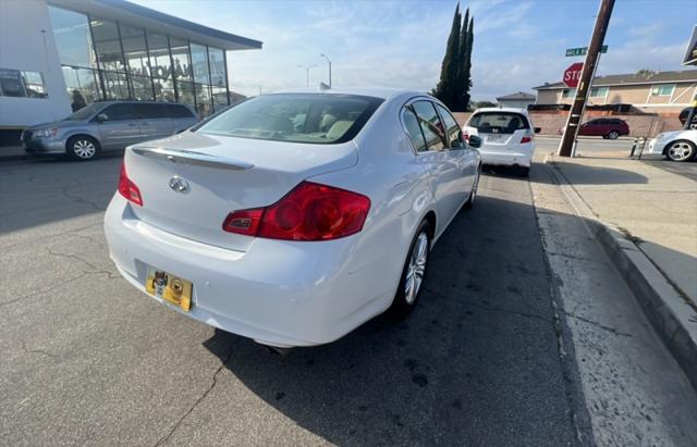 used 2012 INFINITI G37 car, priced at $8,495