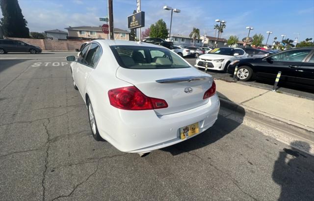 used 2012 INFINITI G37 car, priced at $8,495