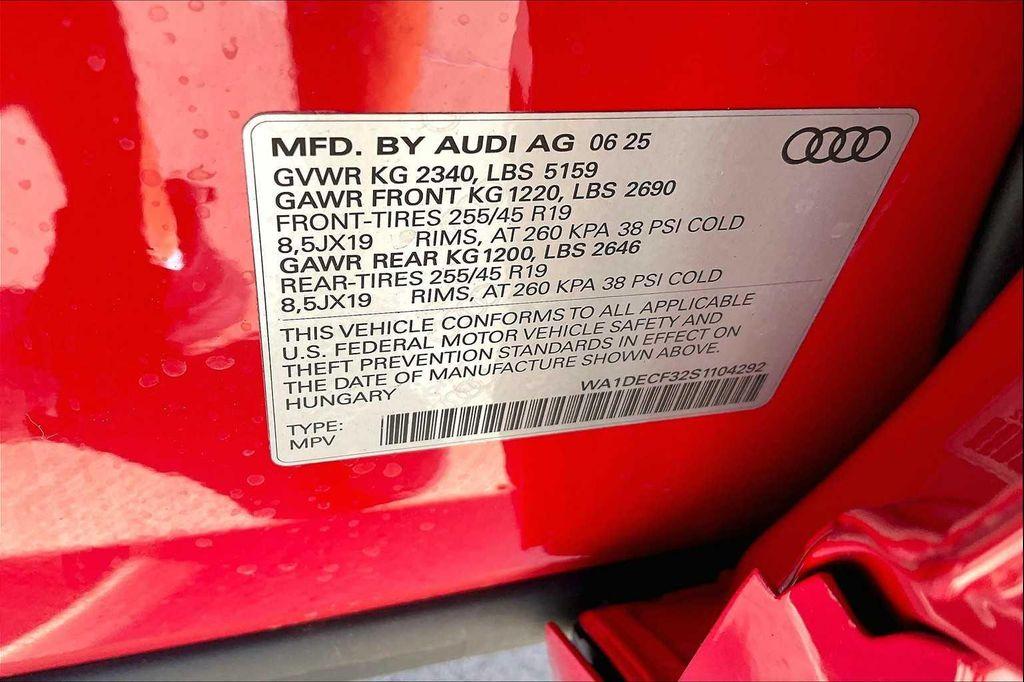 new 2025 Audi Q3 car, priced at $46,110