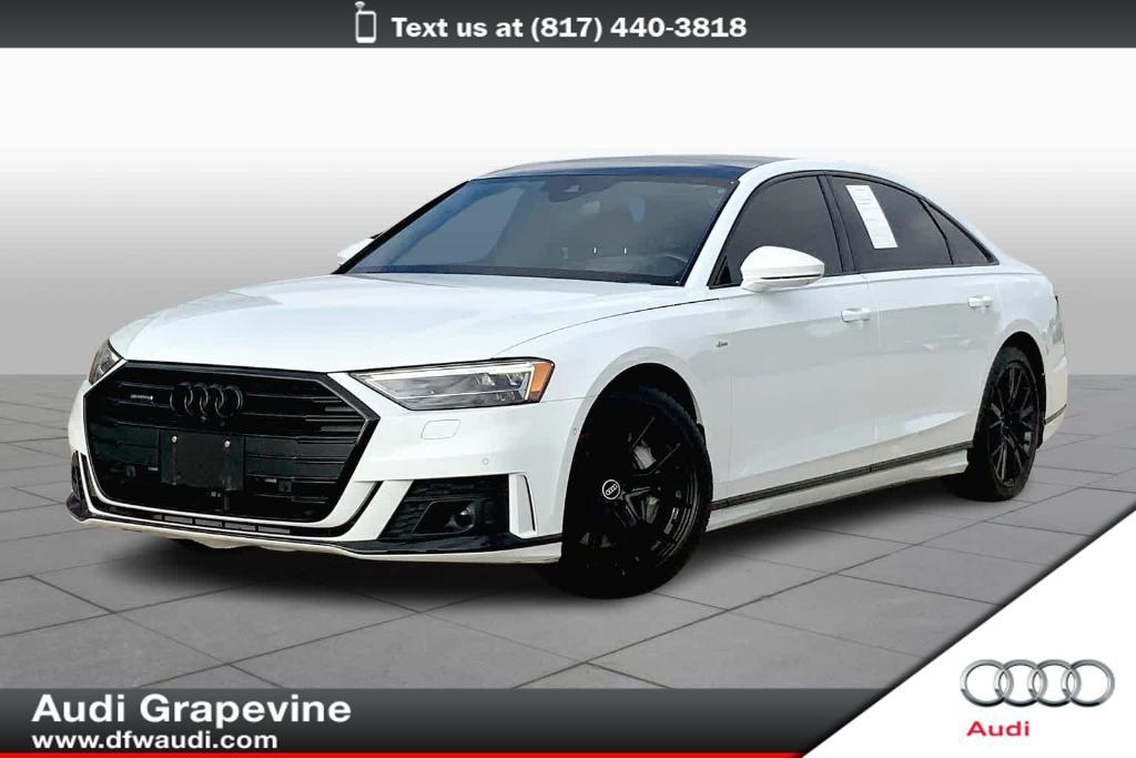 used 2021 Audi A8 car, priced at $59,000