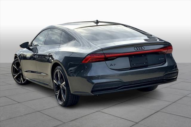 new 2025 Audi A7 car, priced at $90,035