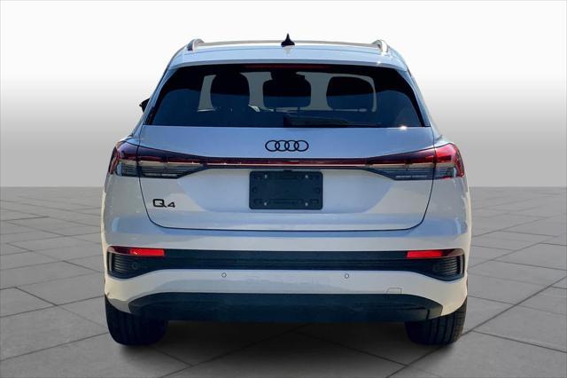 new 2025 Audi Q4 e-tron car, priced at $57,065