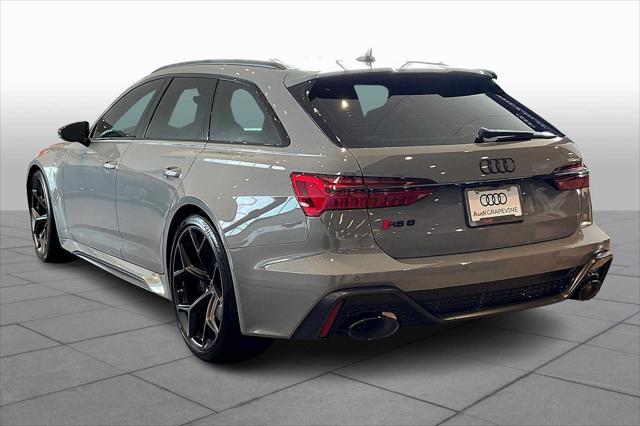 new 2025 Audi RS 6 Avant car, priced at $149,770