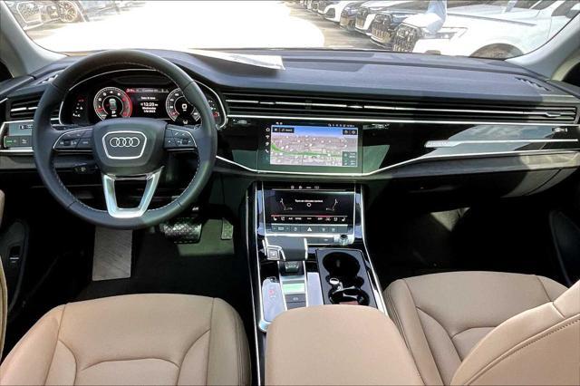 new 2025 Audi Q8 car, priced at $86,615