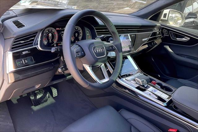 new 2025 Audi Q8 car, priced at $92,915