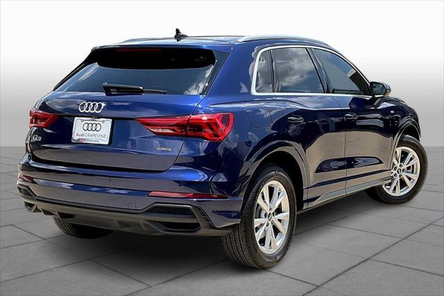 used 2025 Audi Q3 car, priced at $40,459
