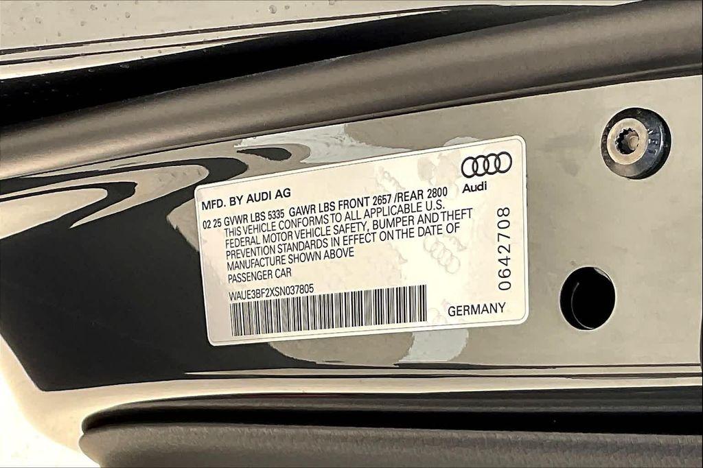 new 2025 Audi A6 car, priced at $67,685