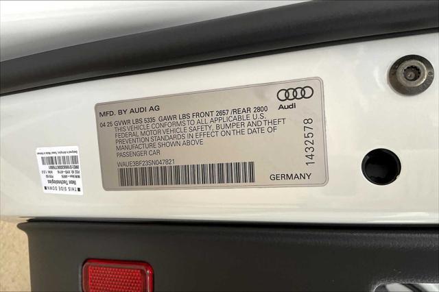 new 2025 Audi A6 car, priced at $67,335